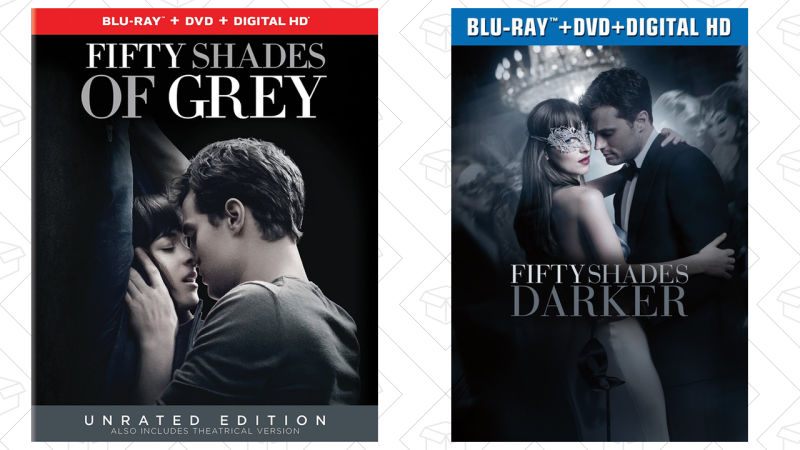 Fifty Shades of Grey + Fifty Shades Darker, $28 después de usar cupón de $5